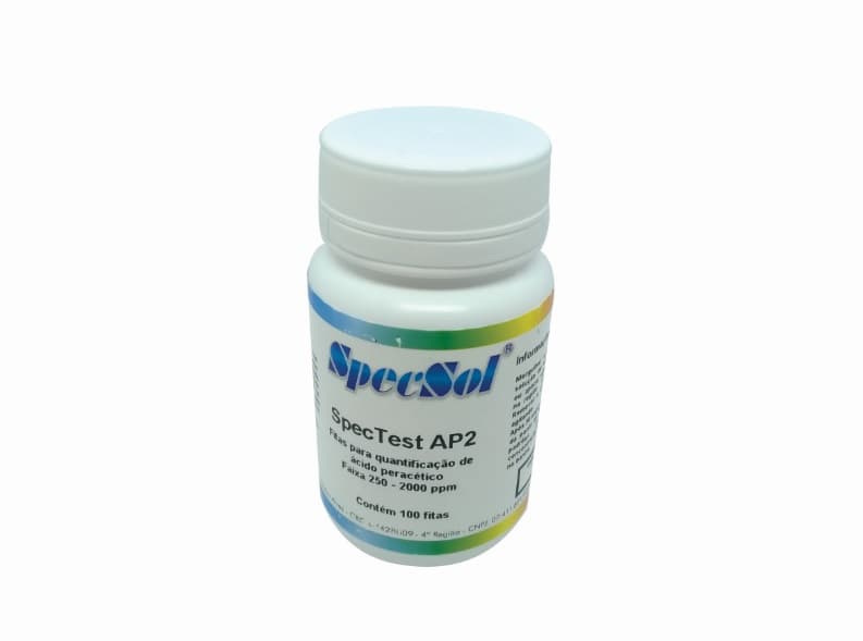 Fitas Para Quantificação De Ácido Paracetico Specsol - Portal do Médico