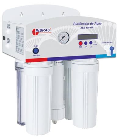 Purificador de Água por Osmose Reversa ALB 100 OR AB Sem Tanque – 15 L/H - Portal do Médico