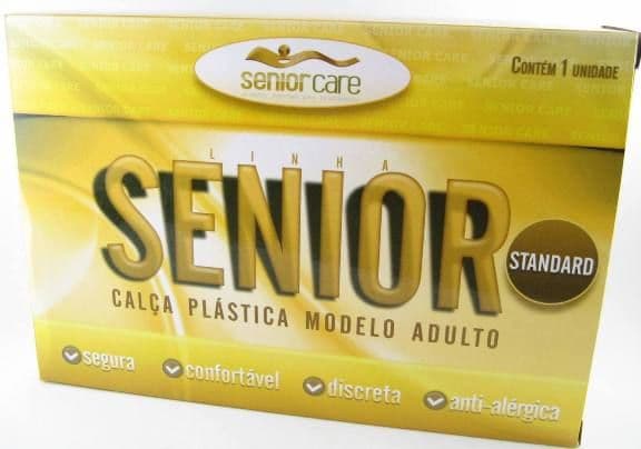 Calça Plástica P/Incontinencia Urinária C/Botão Senior (Gg) - Portal do Médico
