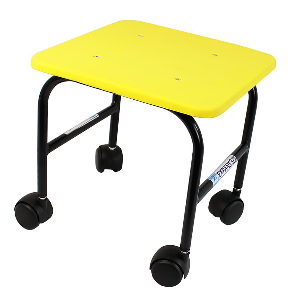 Banco Tartaruga 30x30x32cm Expansao (Amarelo) - Portal do Médico