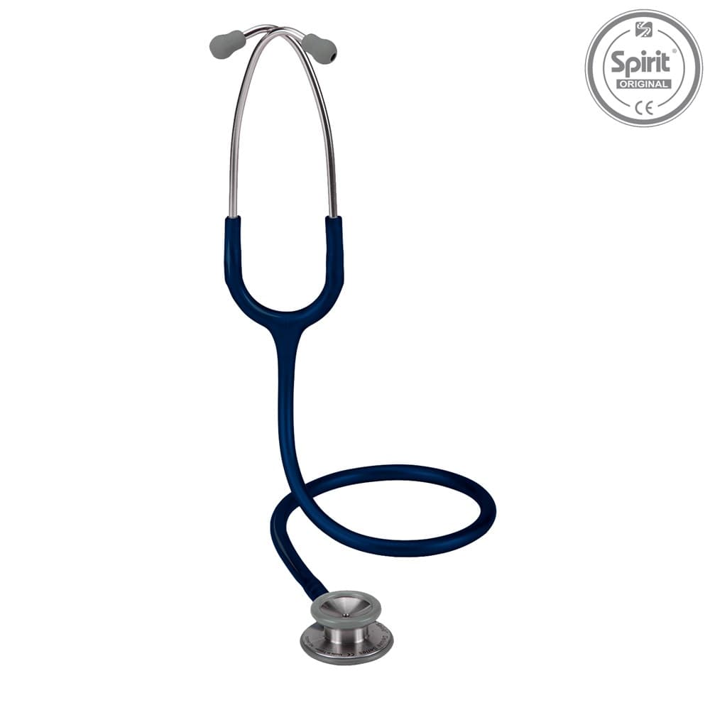 Estetoscopio Professional Adulto Spirit (Azul) - Portal do Médico
