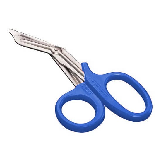 Tesoura Para Bandagem Ponta Romba 19cm Md (Azul) - Portal do Médico