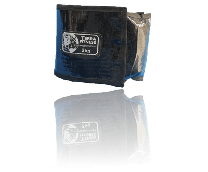 Tornozeleira Com Peso Preta A Unidade (2kg) - Portal do Médico