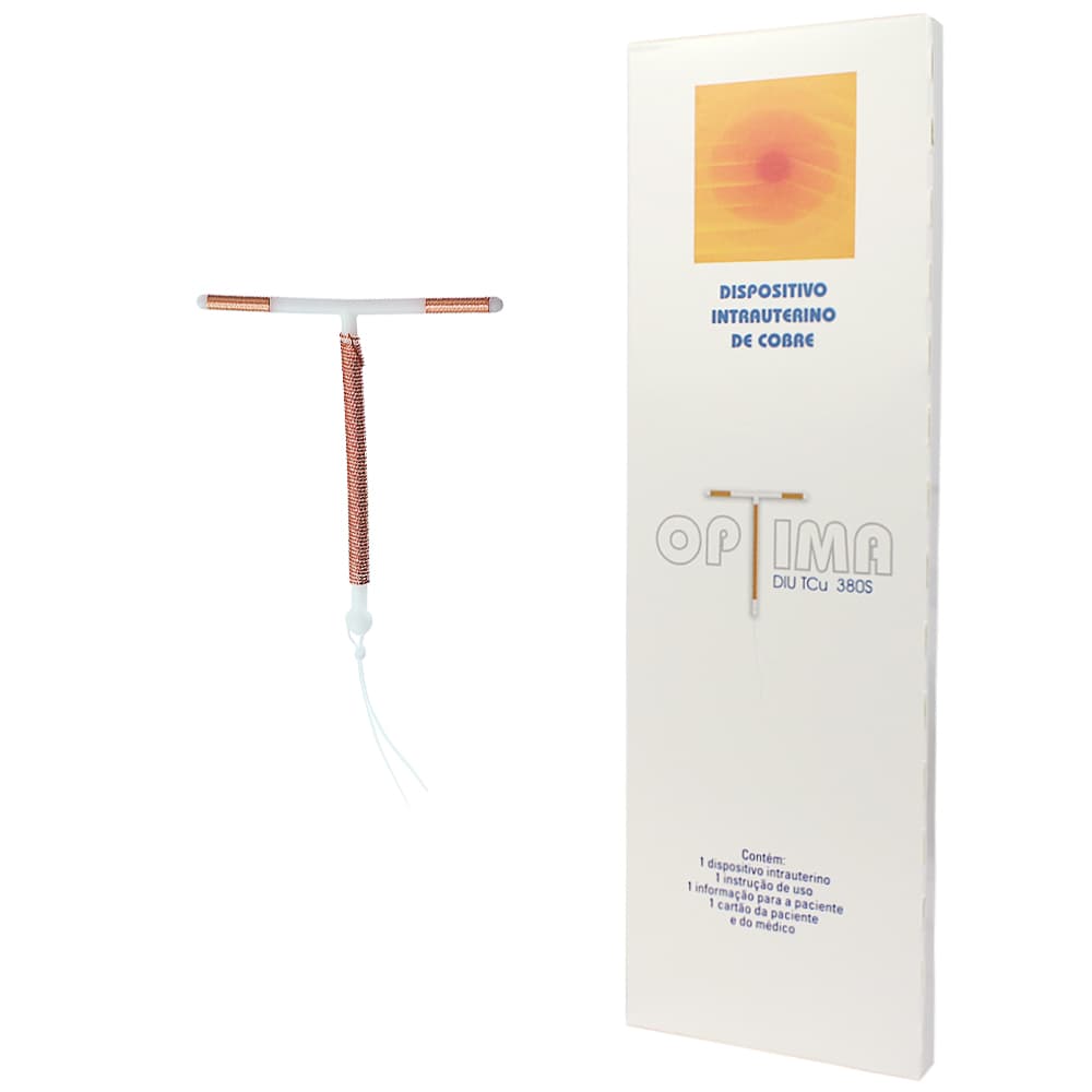 Diu Intrauterino De Cobre Tcu 380s Optima Da Injeflex - Portal do Médico
