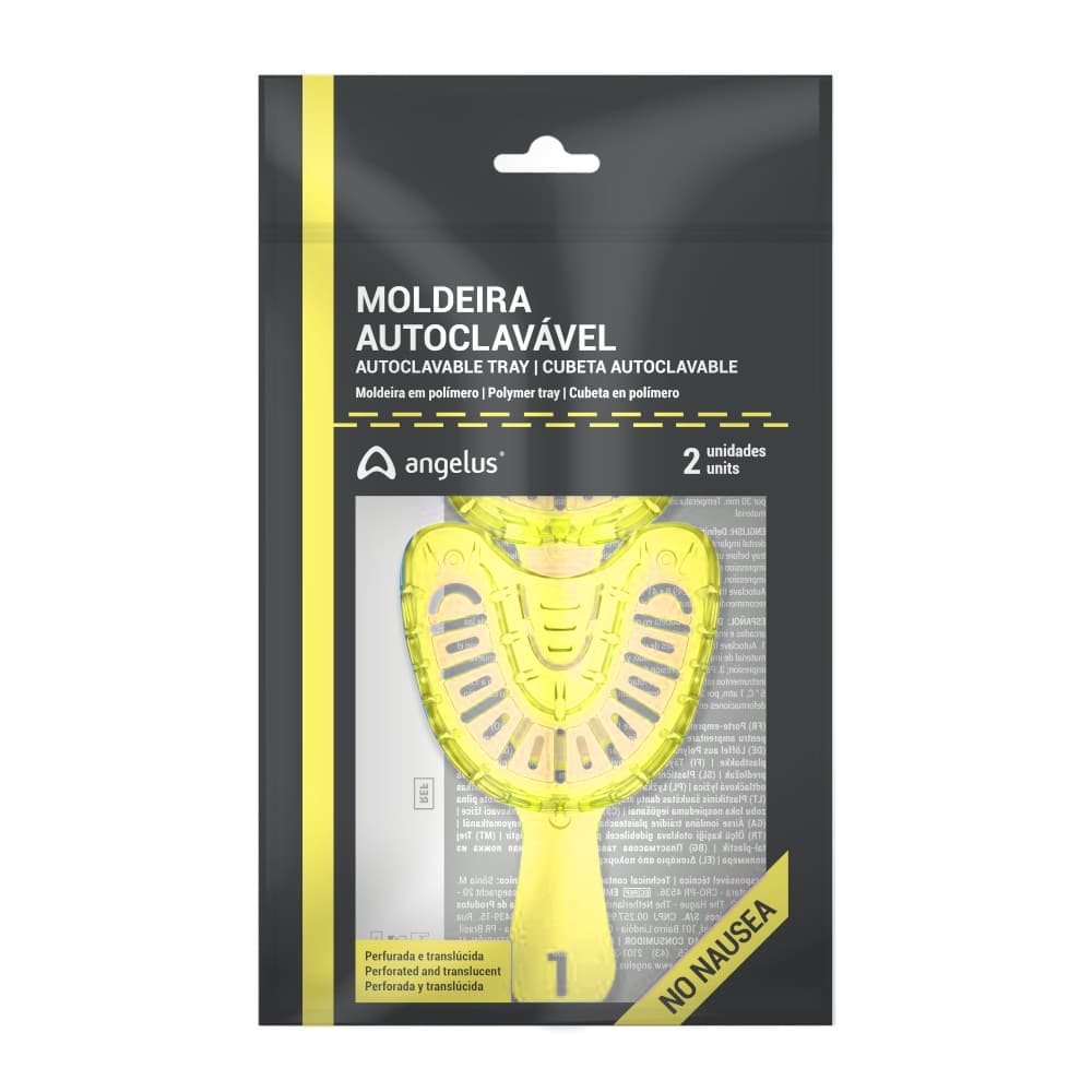 Kit Moldeira Em Plástico Autoclavável Angelus (S1+I1) - Portal do Médico