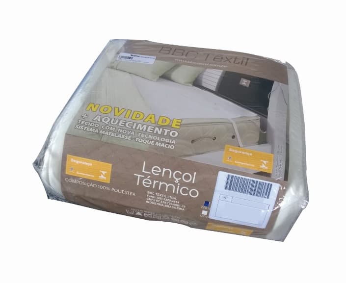Lençol Térmico 02 Temperaturas Bbc Têxtil (Solteiro-220volts) - Portal do Médico