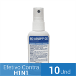 Kit Bio Assept Ox com 10 frascos de 60 ml Antisséptico e - Portal do Médico