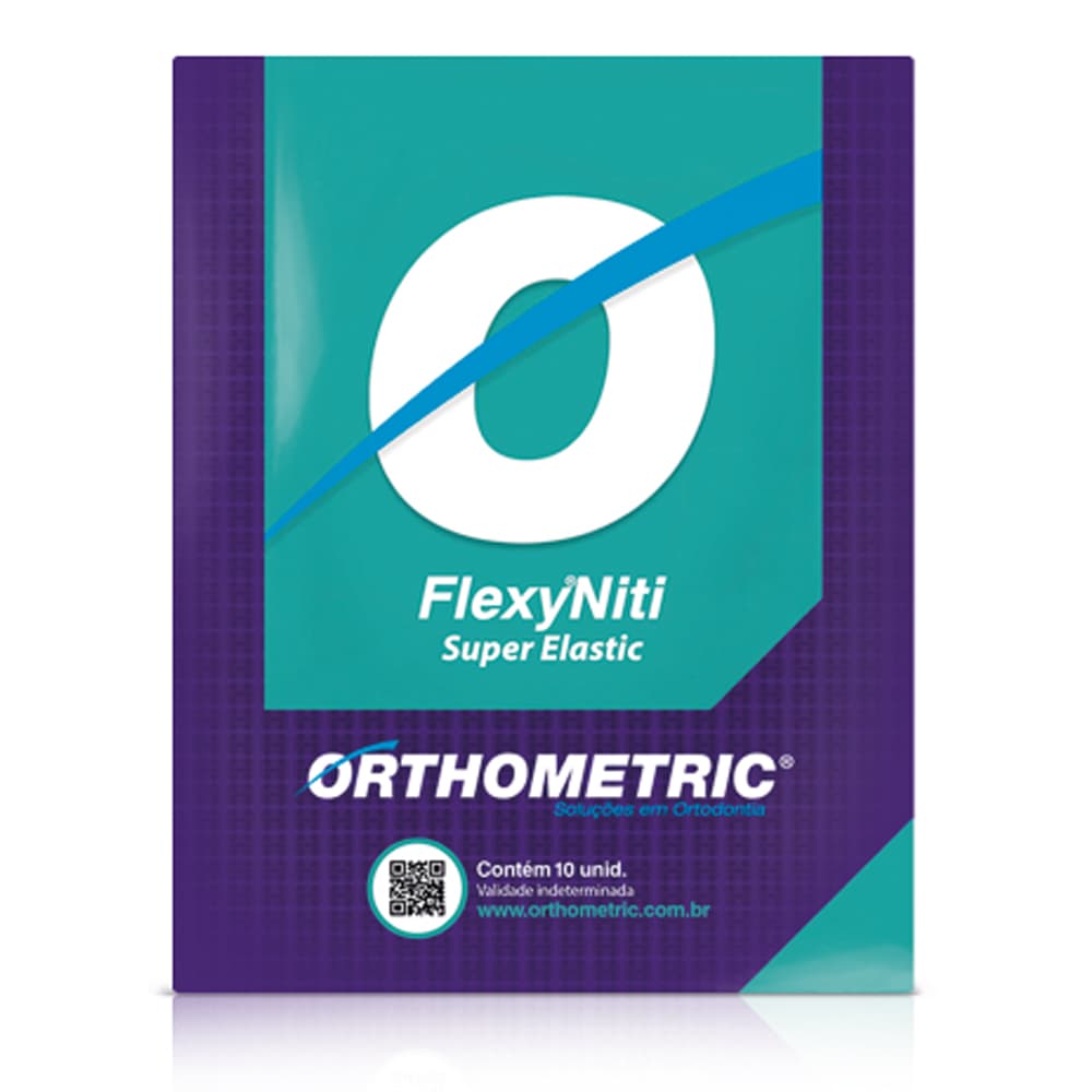 Arco Flexy Niti Super-Elastic Retangular C/10 Un Inferior (0.017x0.025) - Portal do Médico