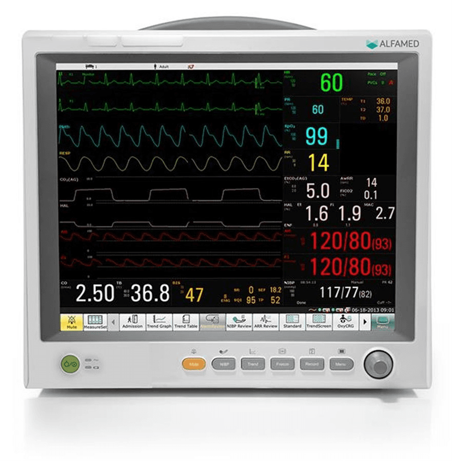 Monitor Multiparâmetro Modular VITA 1200 Básico + Módulo Analisador de - Portal do Médico