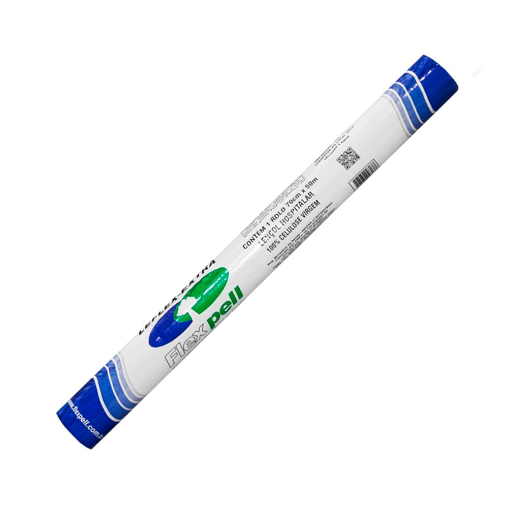 Lençol De Papel Hospitalar Leflex-Extra Com Picote Flexpell (70x50cm) - Portal do Médico