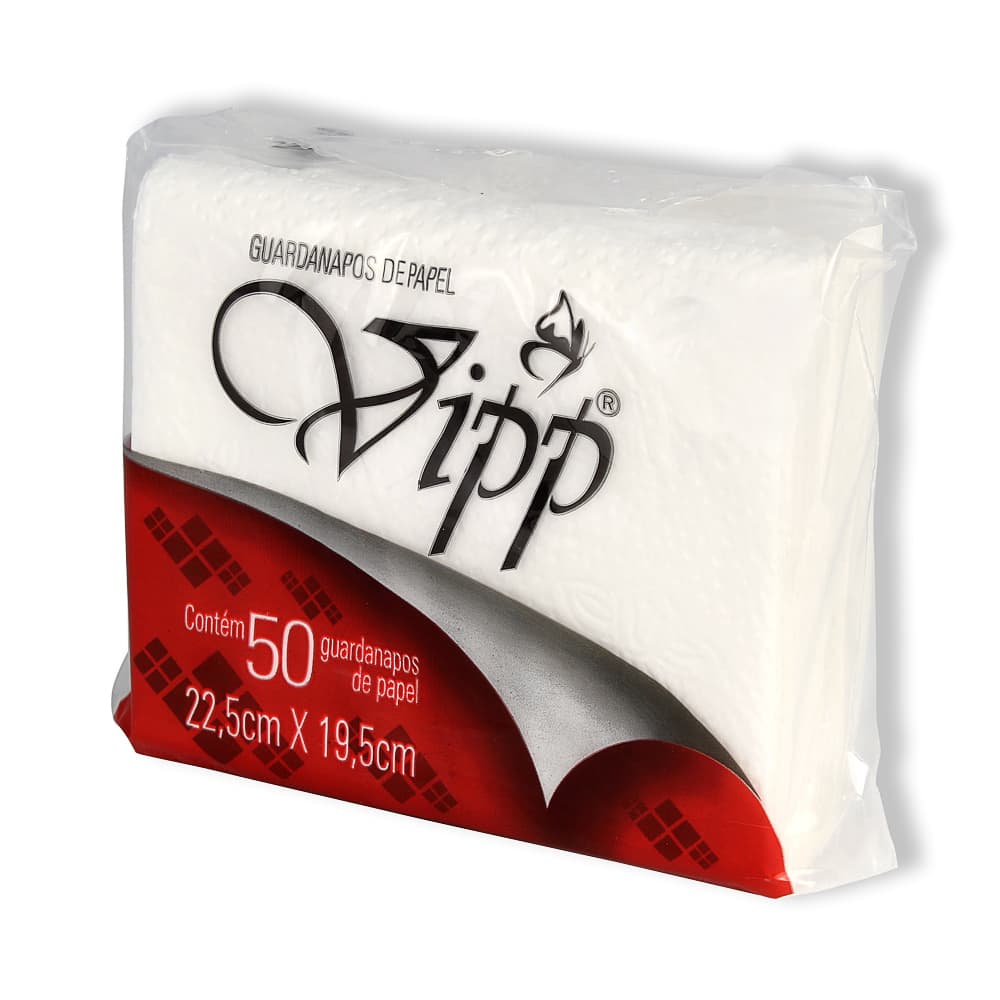 Guardanapo 21,5x21,5cm Com 50 Unidade Vipp - Portal do Médico