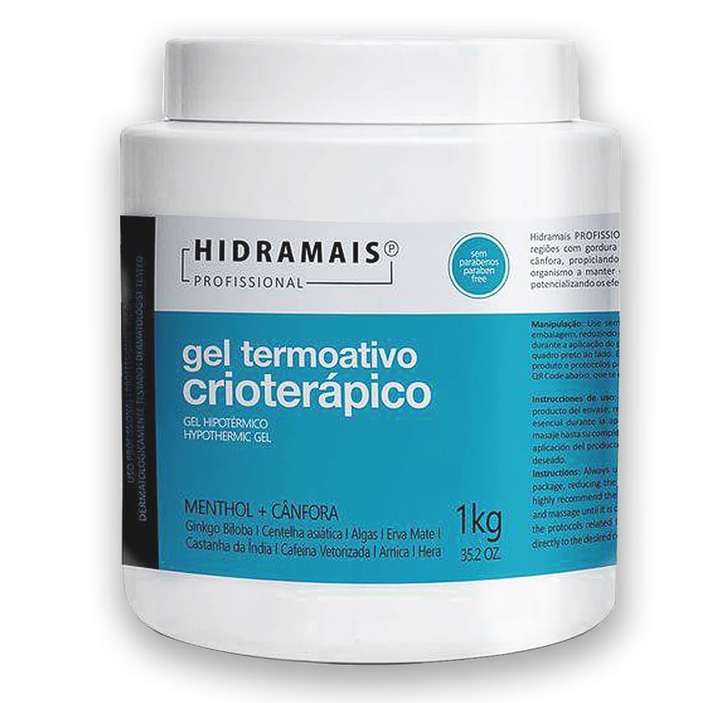 Gel Termoativo Crioterapico 1kg Hidramais - Portal do Médico