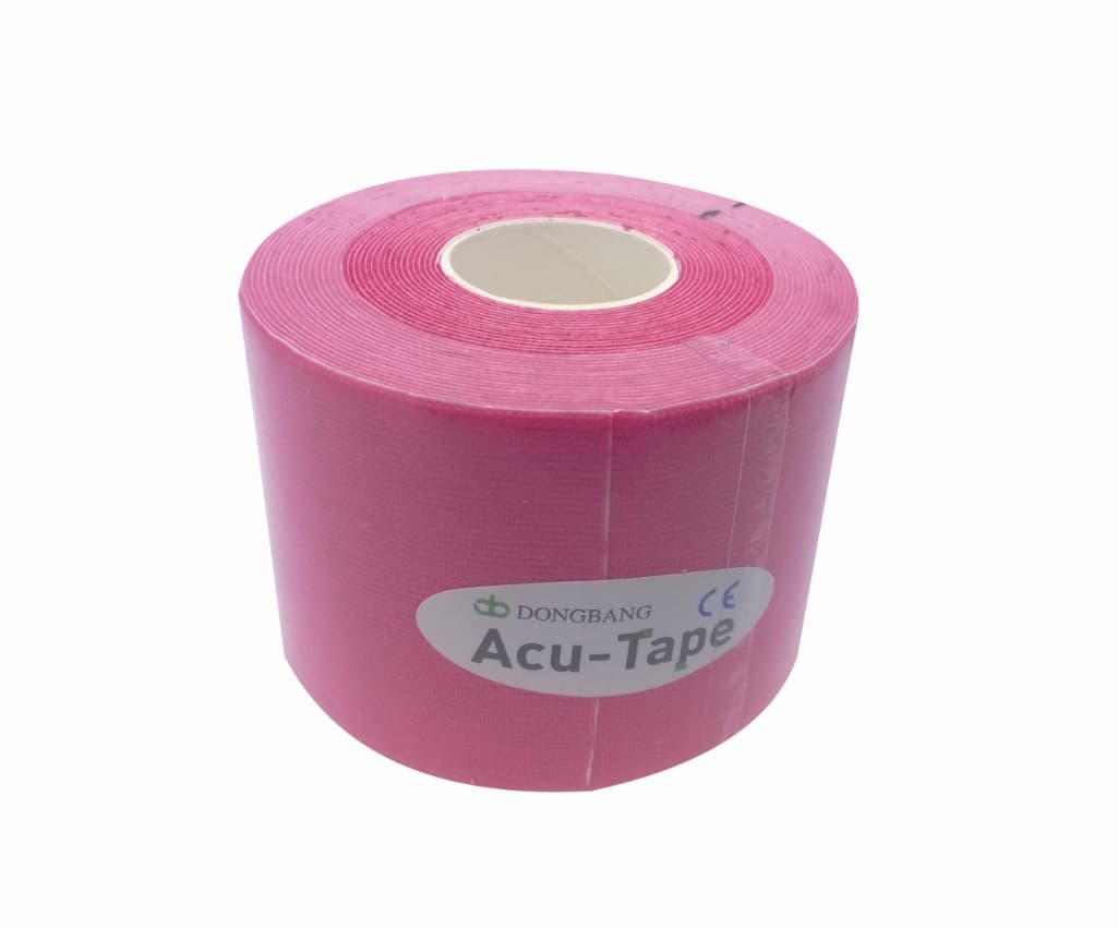 Acu-Tape 5cmx5m Bandagem Elástica Dong Bang (Rosa) - Portal do Médico