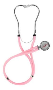 Estetoscópio Rappaport Premium Rosa Imediato - Portal do Médico