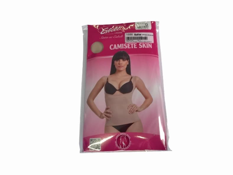 Corretor Postural Camisete Skin Feminino Esbelt (P) - Portal do Médico