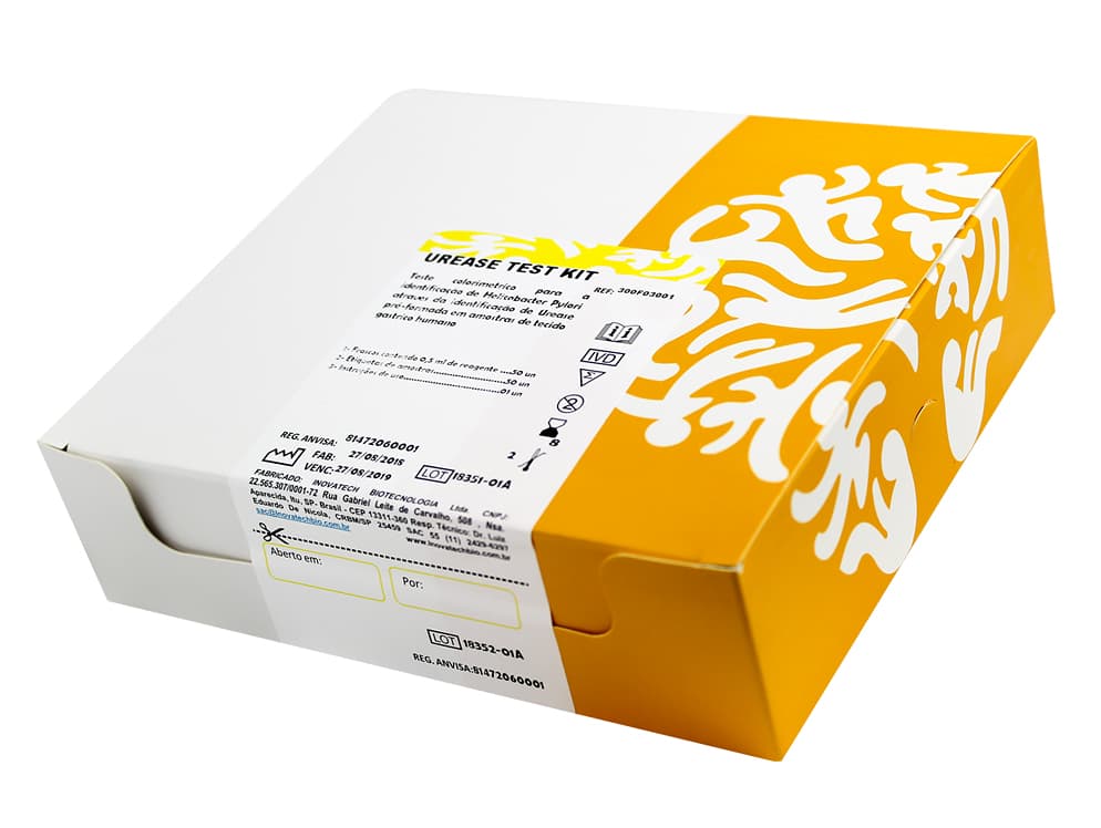 Kit Teste Urease Com 50 Unidades H-Pilory - Portal do Médico
