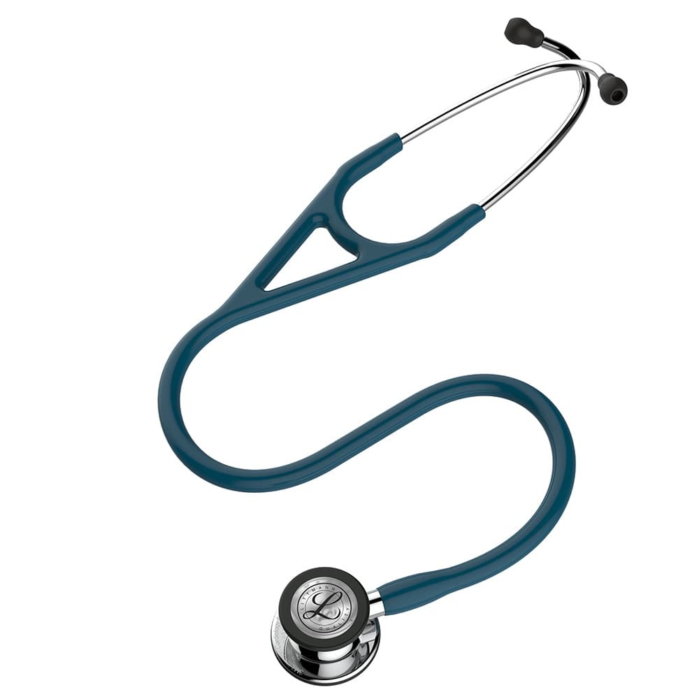 Estetoscópio Cardiológico Iv Littman (Azul-Caribe-Espelhado) - Portal do Médico