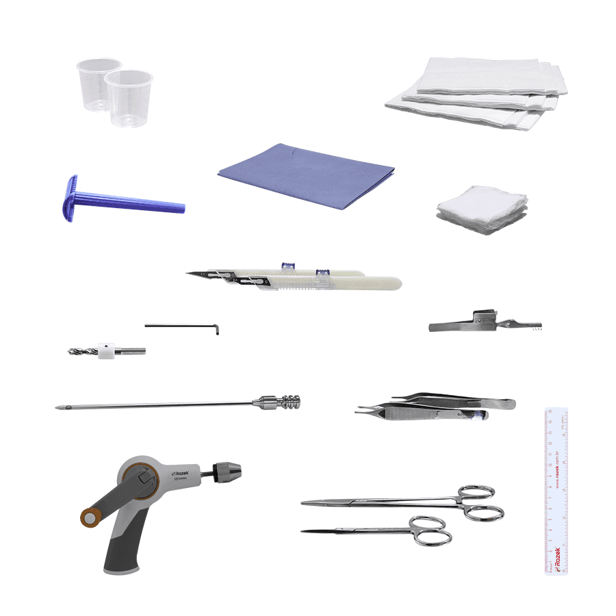 Kit para Craniotomia Razek