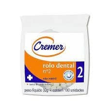 ALGODAO ROLETE Nº1 C/100 UND – CREMER