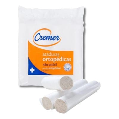 ATADURA ORTOPEDICA ALGODAO 10CM X 1,80 C/12 UND – CREMER