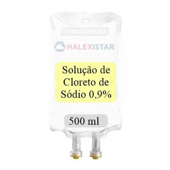 SOLUCAO FISIOLOGICA 0.9% BOLSA 500 ML – HALEX STAR