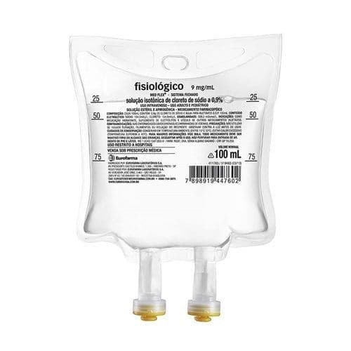 SORO FISIOLOGICO 0.9% 100ML (BOLSA) – JP