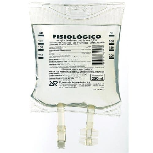 SORO FISIOLOGICO 0.9% 250ML (BOLSA) – JP
