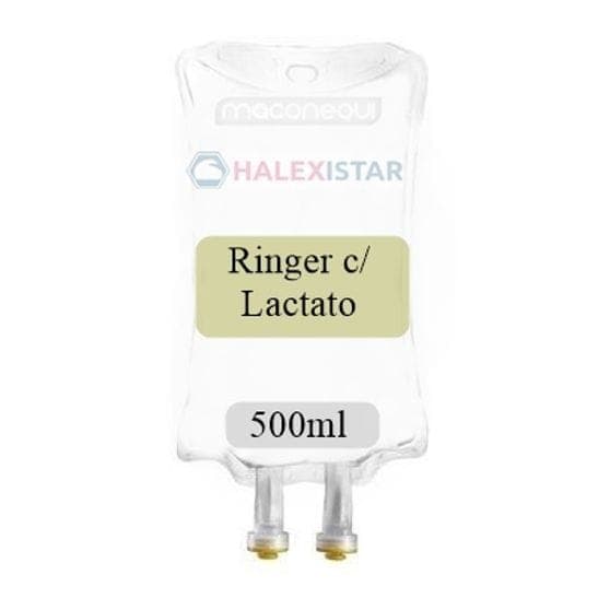 SORO RINGER C/ LACTATO 500ML (BOLSA) – HALEX STAR