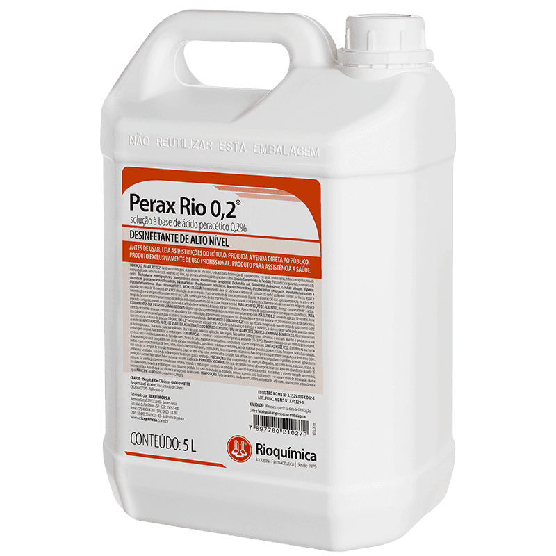 ACIDO PERACETICO 0.2% 5 LITROS (PERAX RIO) – RIOQUIMICA