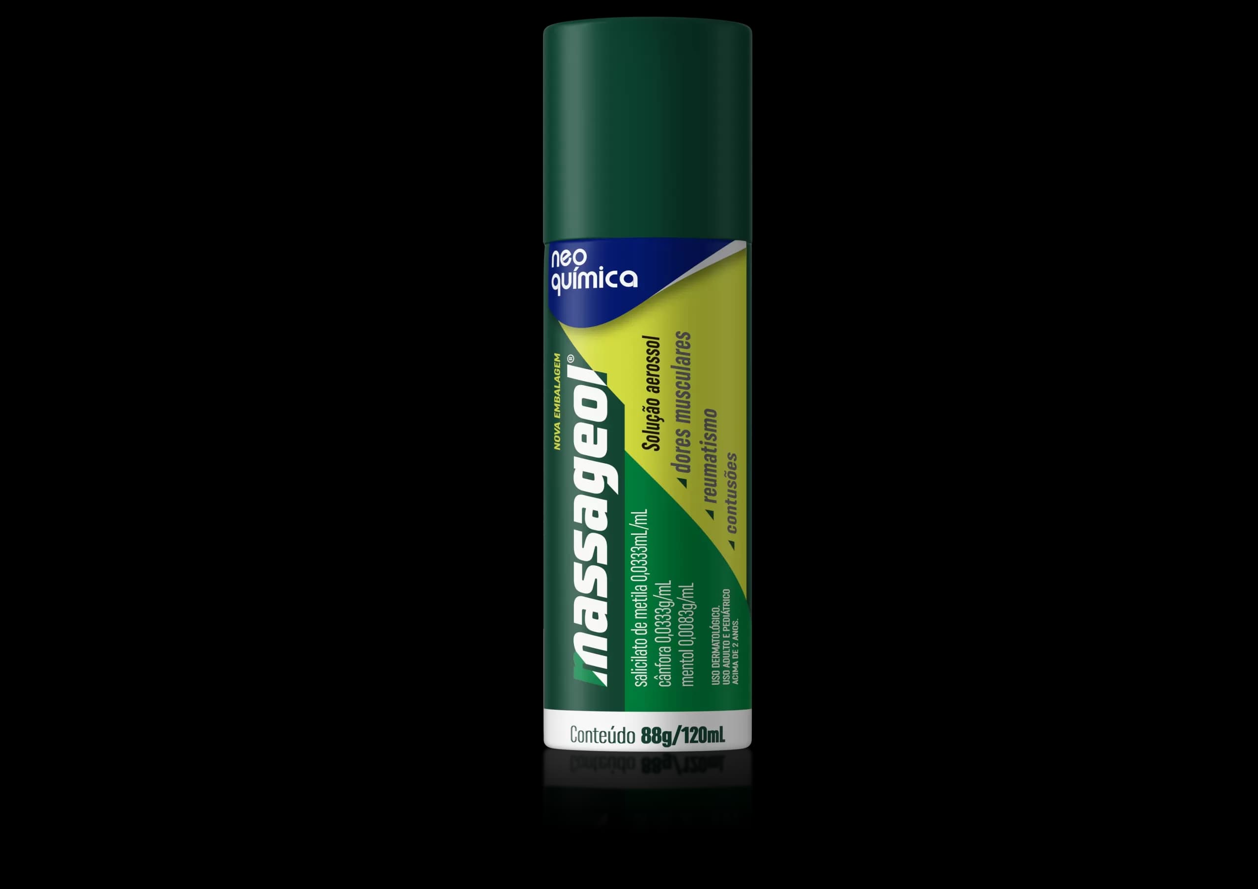 MASSAGEOL AEROSSOL 120 ML – NEO QUIMICA