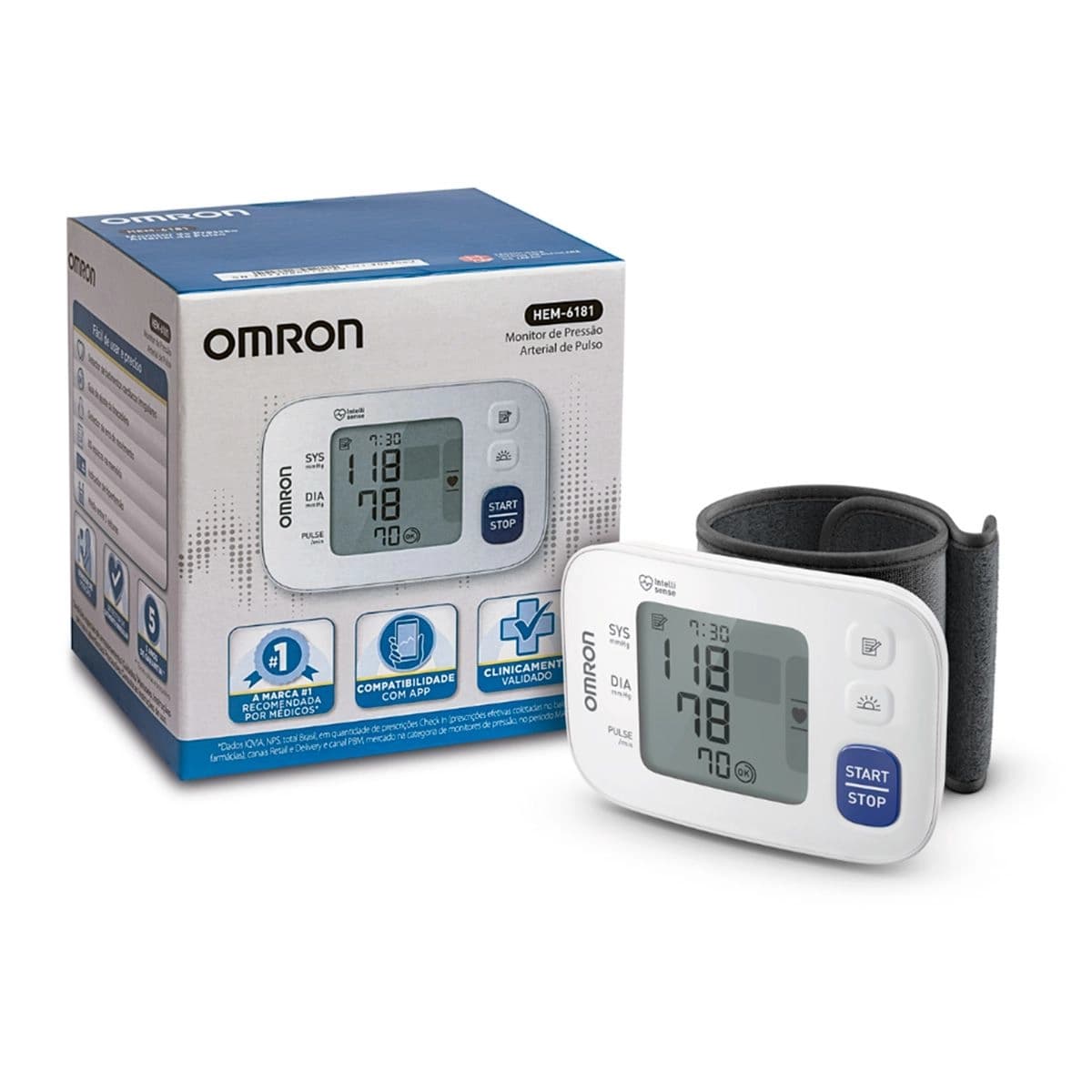 APARELHO DE PRESSAO DIGITAL AUTOMATICO DE PULSO – ONROM