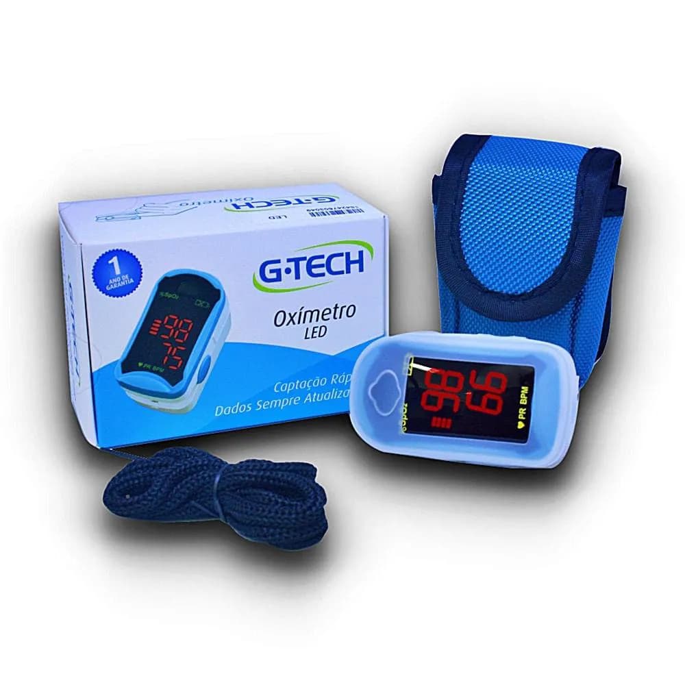 OXIMETRO DE PULSO PORTATIL DE DEDO – G-TECH